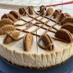 Cookie cheesecake dessert